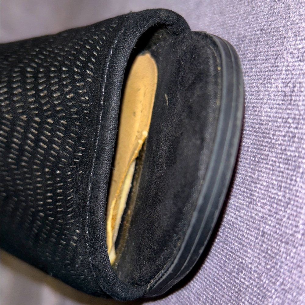 TIME and TRU Suede Peep-Toe Heeled Boots - Picture 12 of 14